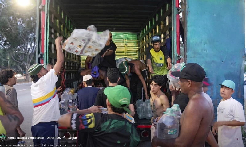 Barras del Bucaramanga y Cali se unen para entregar ayuda a daminifcados por el terremoto