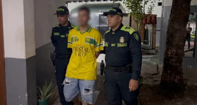 Cayó en Girón un hombre que era buscado por hurto y porte ilegal de armas