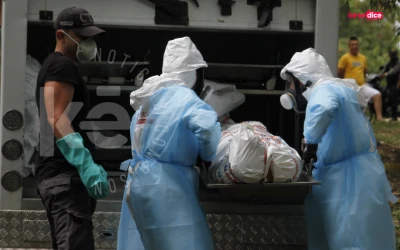 Hallaron muerto a un hombre debajo de un puente cerca del SENA en Girón