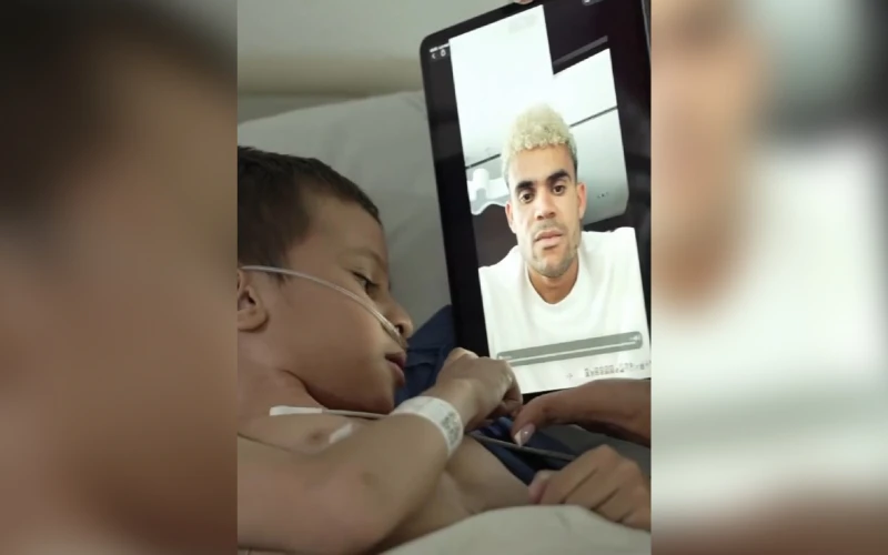 El gran gesto de Luis Díaz que le devolvió la sonrisa a Lucas Jaramillo en Bucaramanga
