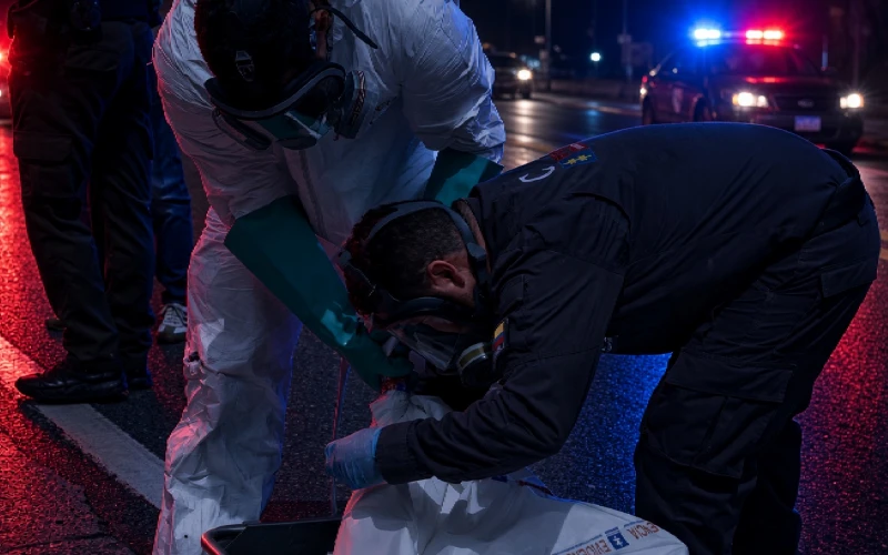 En un retén, la Policía halló dentro de un carro el cadáver de una mujer y su hija
