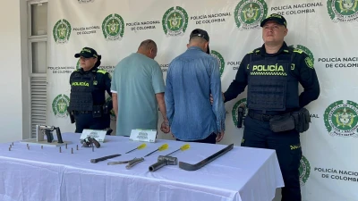Cayeron armados y con un ‘kit’ de herramientas que sería utilizado para hurtos en Bucaramanga