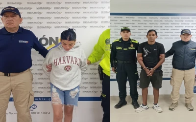 'Cecilio' y la 'Diabla', integrantes del Tren de Aragua capturados en Bucaramanga, serán extraditados