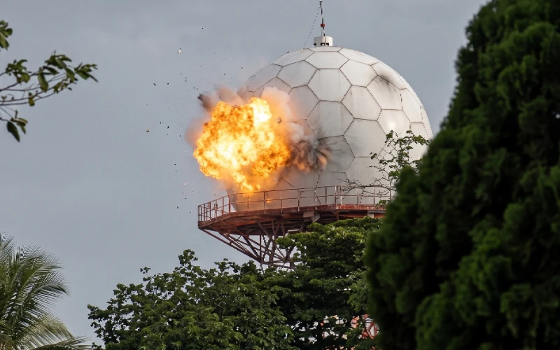 Atacan con drones radar de la fuerza aérea a pocos kilómetros de Cali