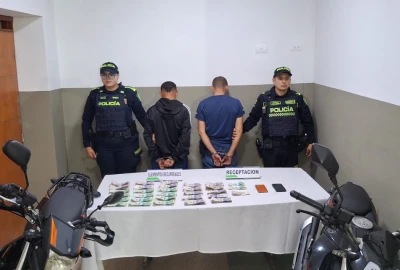 Cayeron en Bucaramanga con casi $28 millones: un celular permitió rastrearlos tras el hurto