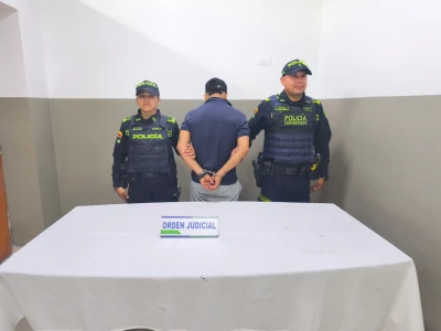Condenado por hurto agravado y requerido por la justicia: cayó durante un control en Bucaramanga