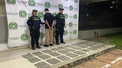 Un perro antinarcóticos descubrió cargamento de marihuana en la Terminal de Bucaramanga