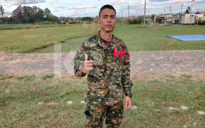 Ricardo Guerrero, el soldado que perdió la vida en un accidente al norte de Bucaramanga