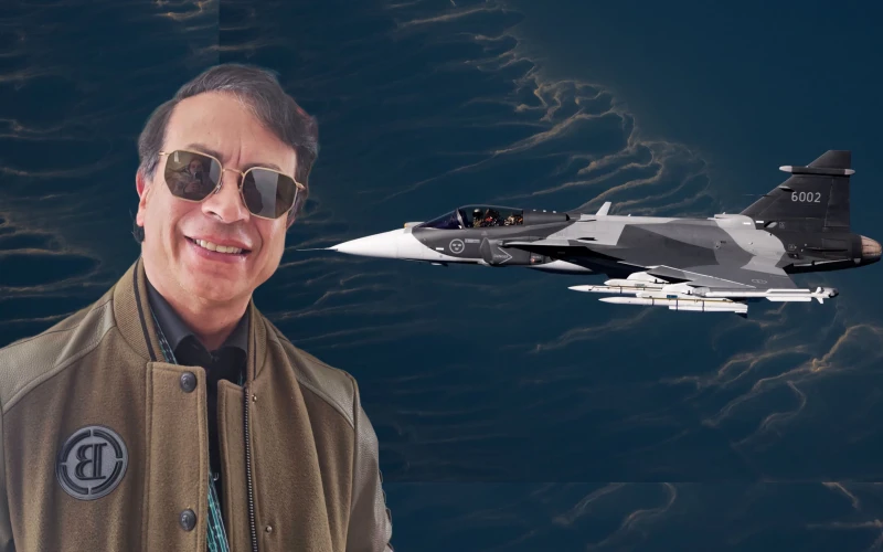 Con demanda pretenden frenar compra de aviones Gripen: Petro crítica la acción judicial