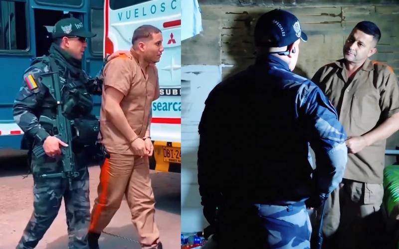 'Firu', cabecilla del frente 33 de las Farc, fue trasladado a la cárcel de Palogordo en Girón