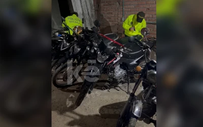 ¡Iban por una moto y encontraron ocho!: GPS dejó al descubierto deshuesadero clandestino en Bucaramanga