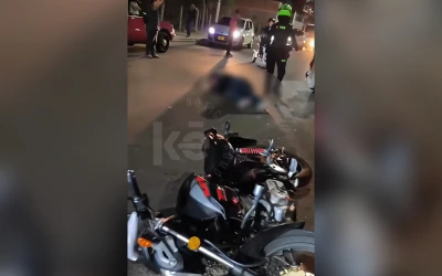 Motociclista perdió la vida en la noche de este jueves en la Transversal de Malpaso en Girón