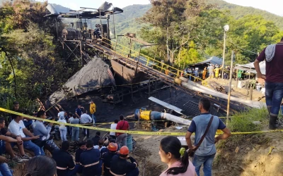Cuatro mineros perdieron la vida tras una explosión en mina de carbón en Santander