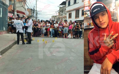 Yeison Pérez fue asesinado por sicarios este viernes en Floridablanca