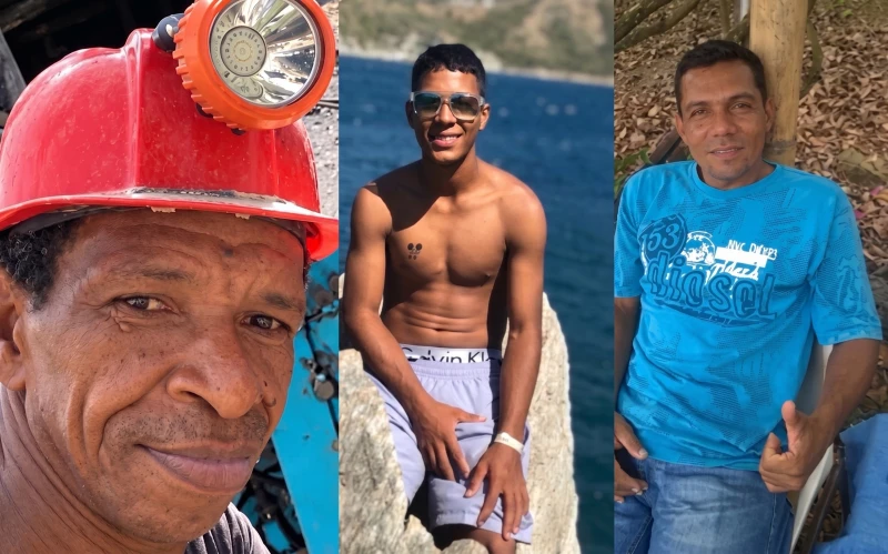 Tres colombianos y un venezolano, las víctimas de la explosión en una mina en Santander