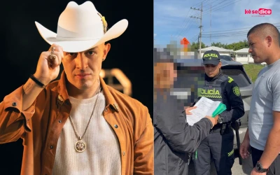 Excomandante de Policía fue enviado a la cárcel señalado de desplazar al cantante Luis Alfonso y su familia