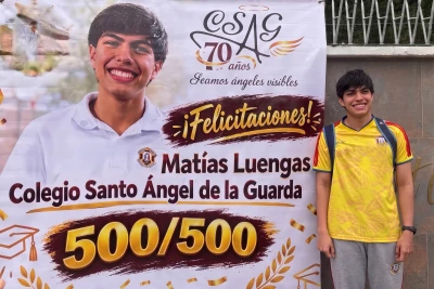 La historia de Andrés Luengas, el bachiller que logró puntaje perfecto en las Pruebas Saber 11