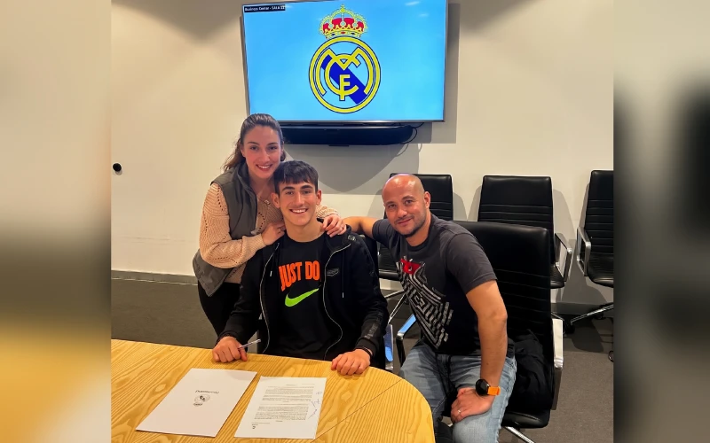 Joven de 16 años, hijo de bumangués e hincha del Bucaramanga, nuevo jugador del Real Madrid