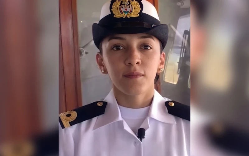 Hallan sin vida a la teniente de navío Daniela García, comandante del buque ARC Palas