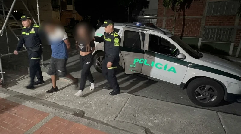 Lo hirieron ocho veces para robarle un bolso: dos personas fueron capturadas en Floridablanca