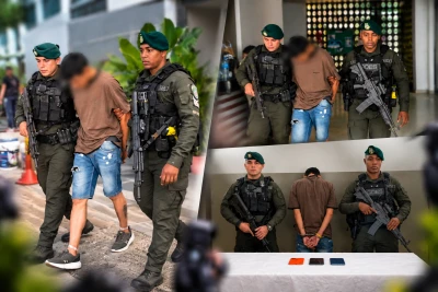 Era buscado para cumplir condena por hurto y terminó capturado en el norte de Bucaramanga