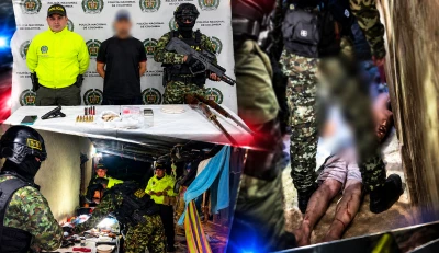 Buscado por homicidio y con tres armas encima: cayó ‘Mariguano’, miembro de las ACS en Santander