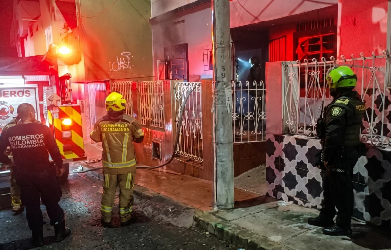 Un sujeto habría intentado quemar viva a su pareja y a dos niños en Bucaramanga