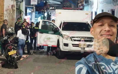 Andrés Martínez Pico, el hombre asesinado en la noche del sábado en el Centro de Bucaramanga