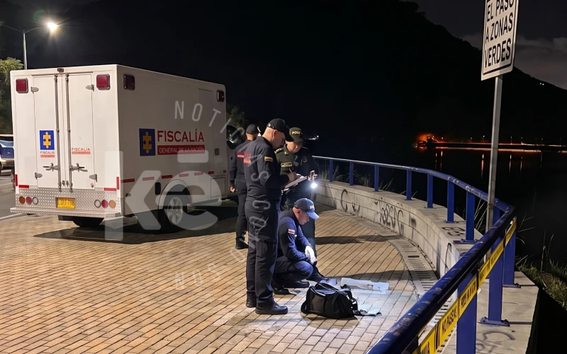 Dos jóvenes fueron asesinados en la noche del martes en el mirador del Embalse de Tona