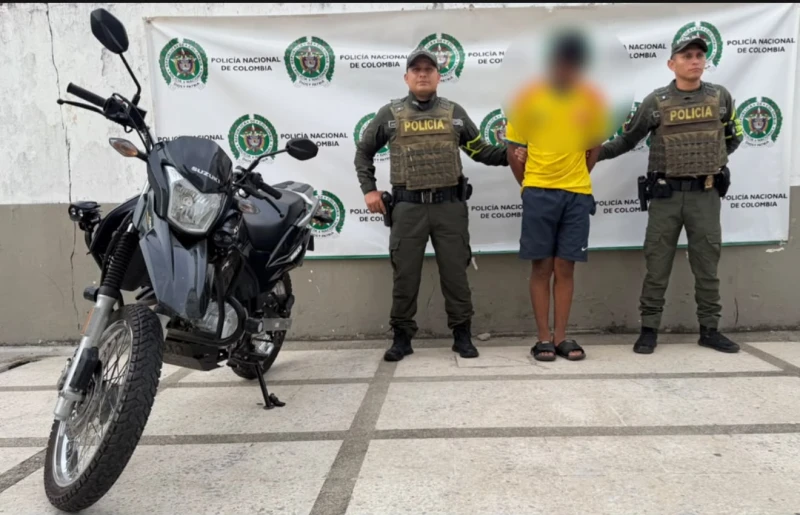 Dos capturas no bastaron: quedó libre y volvió a caer por robar un celular en la misma semana en Santander