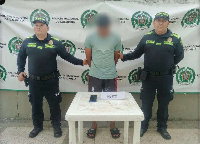 Dos capturas no bastaron: quedó libre y volvió a caer por robar un celular en la misma semana en Santander