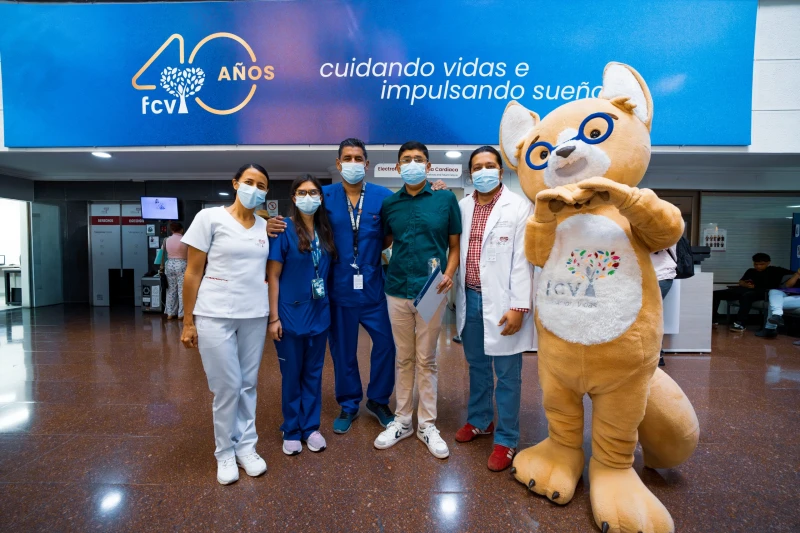 HIC llegó a 300 trasplantes de corazón y Juan Andrés fue el protagonista del histórico procedimiento