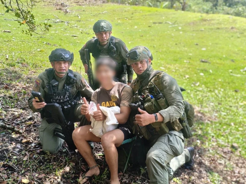 Rescatan a estudiante de 16 años después de 20 días secuestrado por disidencias de las Farc
