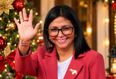 Mientras Maduro enfrenta acusaciones en EE. UU., Delcy Rodríguez adelanta la Navidad en Venezuela