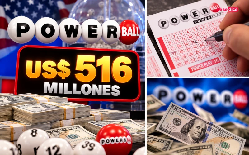 ¿Usted qué haría con US$516 millones de dólares ? Powerball pone en juego una fortuna este sábado 10 de octubre