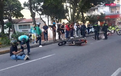 Intentaba cruzar la calle: Ricardo Martínez Flórez murió tras ser embestido por una moto en Bucaramanga