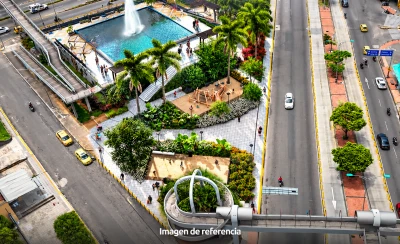 Así será la transformación de la Puerta del Sol: cinco zonas tendrán una nueva vida en Bucaramanga