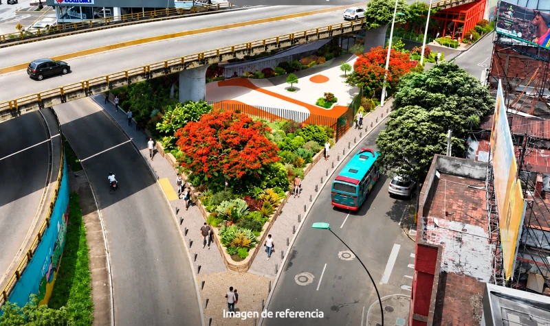 Así será la transformación de la Puerta del Sol: cinco zonas tendrán una nueva vida en Bucaramanga