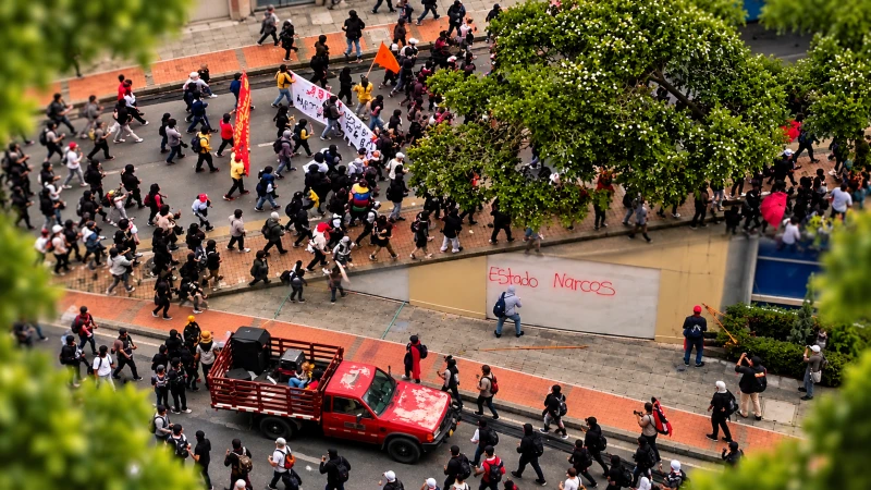 ¡Colombia marchó contra el Gobierno! Docentes, sindicatos estudiantes y sindicatos se movilizaron en varias ciudades