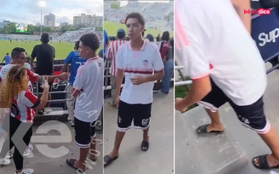 Ahorró de a $2.000 para ver al Junior y terminó humillado por llevar chanclas al estadio