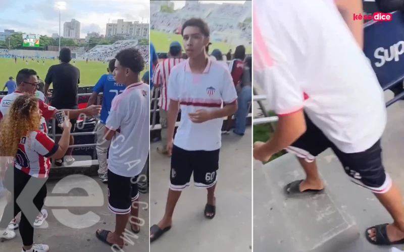 Ahorró de a $2.000 para ver al Junior y terminó humillado por llevar chanclas al estadio