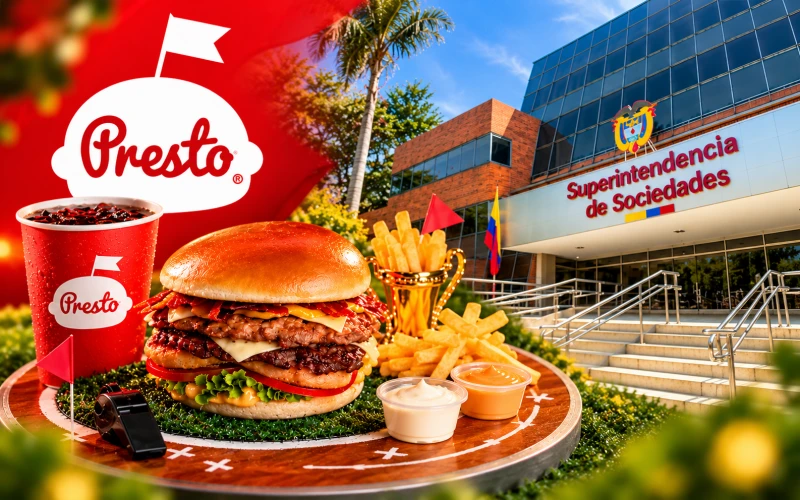 ¿El fin de Presto? Ordenan liquidar la empresa detrás de la famosa cadena de hamburguesas en Colombia