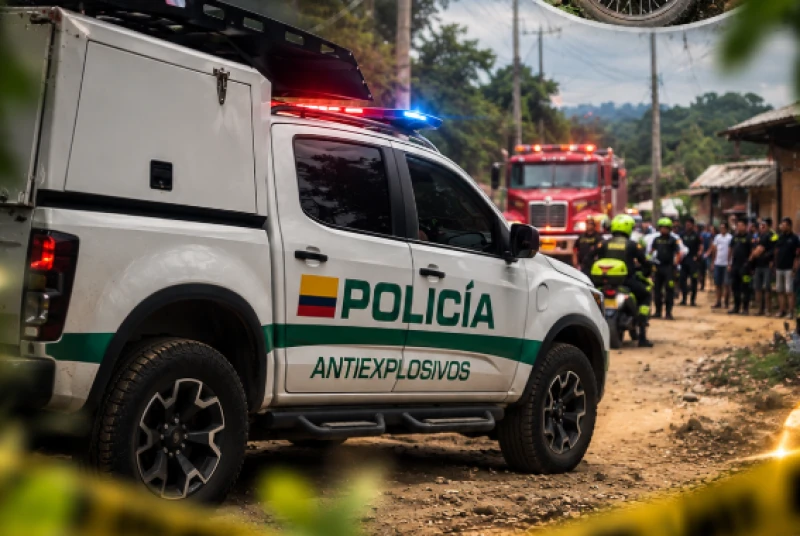 Doble ataque con explosivos contra la Policía en Cali dejó tres uniformados heridos