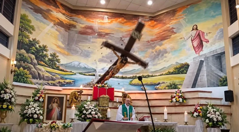 “Todos vamos a morir”: el estremecedor mensaje del sacerdote que murió en plena misa