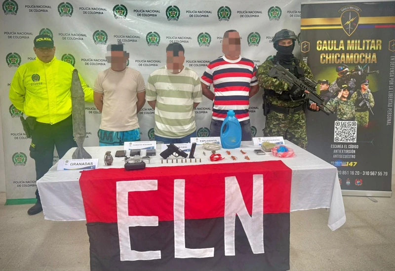 Cayó alias ‘el Compita’, señalado de atacar con drones explosivos a la Policía en el sur del Cesar