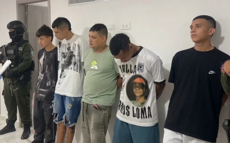Juez de Bucaramanga envía a la cárcel a alias 'Julito' y a sus cinco cómplices