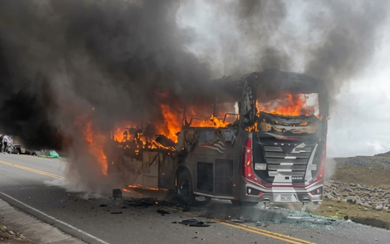 Van cuatro ataques contra buses de Concorde que se niega a pagar 'vacunas': pide ayuda al Gobierno