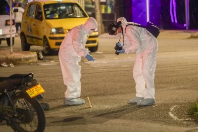 Andrés Suárez fue baleado en la noche del lunes en el barrio Prados de Villanueva en Piedecuesta
