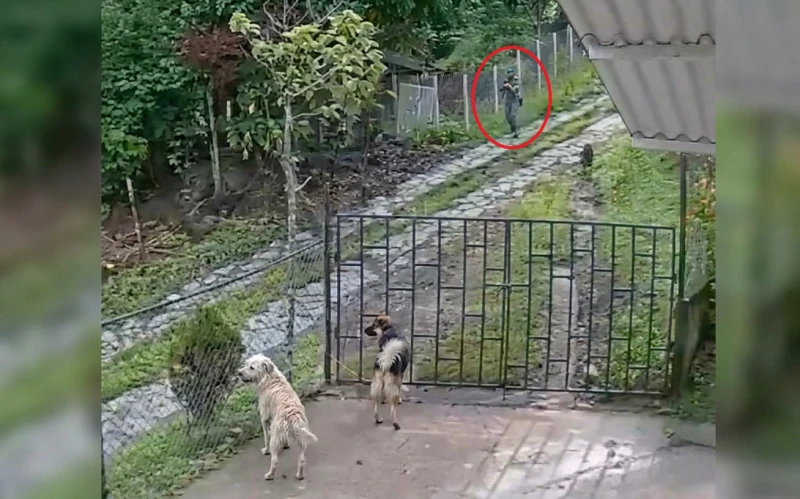 Mató a un perrito a tiros y luego lo arrastró por una disputa con un vecino, en Santander