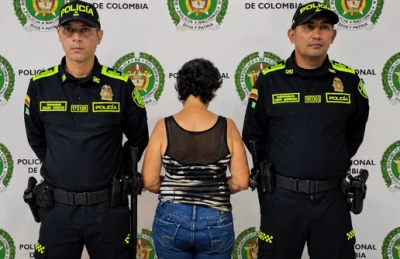 Una mujer de 74 años fue sorprendida cuando intentaba entregar droga a un preso en Girón